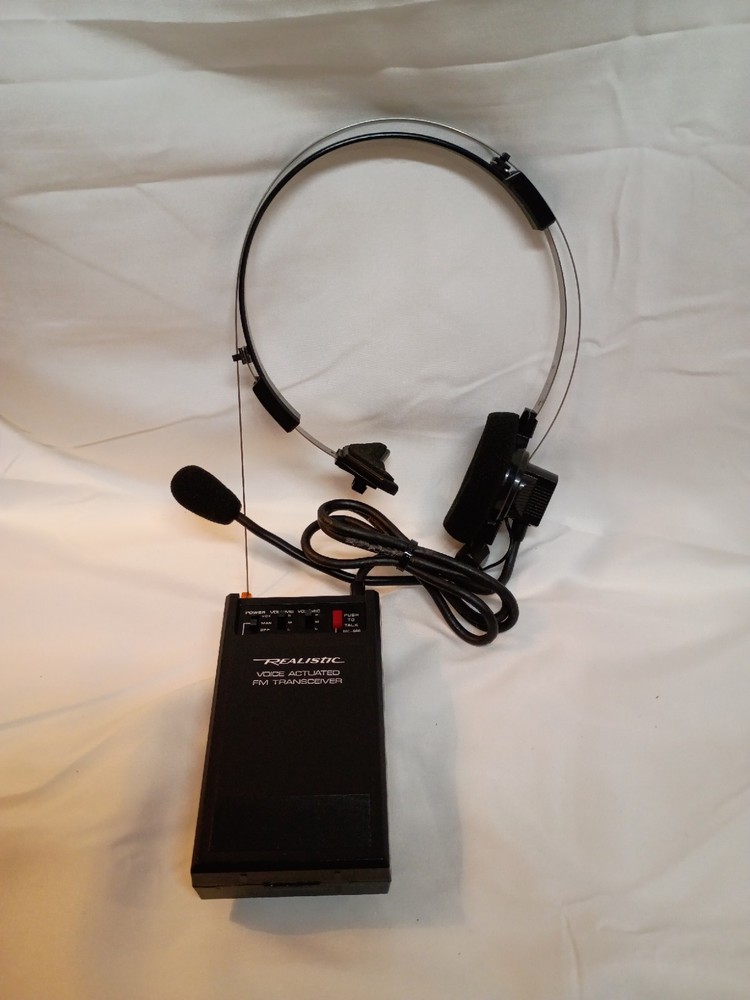 Realistic Voice Actuated FM Transceiver 21-400 Tested And Works