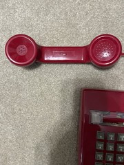 Red Wall Phone Push Button CETIS Model HAC AEGIS 2554W