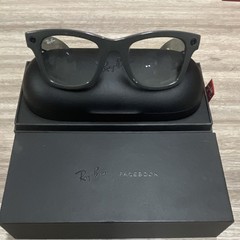 Ray-Ban Stories Wayfarer RW4002 Smart Glasses, Shiny Olive, Bluetooth