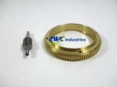 1 set of outer diameter: 72mm 0.8M-90T worm gear ratio 1:90