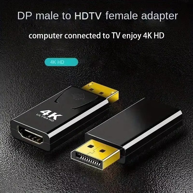 4K Display Port to HDMI Male Female Adapter Converter DisplayPort DP to HDMI