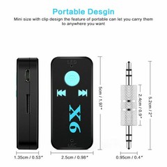 Audio Receiver Adapter Clear Sound Compatible Durable