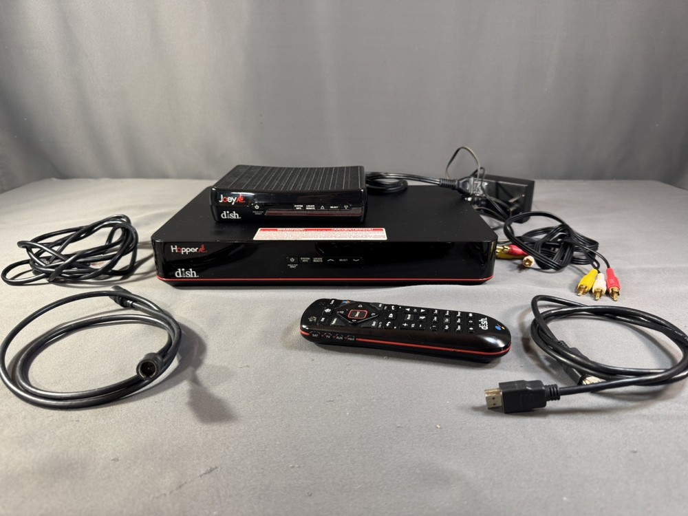 Dish Network Hopper Duo & Joey System Bundle For You Parts ONLY /UNTESTED