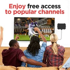 5600 Miles TV Antenna Indoor HDTV Amplified Digital Signal Booster HD 4K 1080P