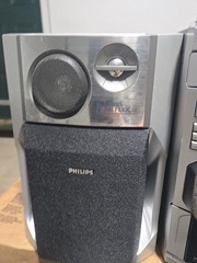 Philips C380 Mini Hi-Fi System 3CD Changer & Dual Cassette Player Tested Works