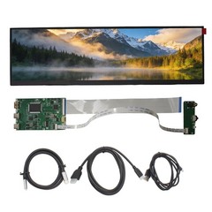 12.6 Inch 2560×666 Ultra‑Wide Touchscreen Monitor, featuring 10‑point capacitive
