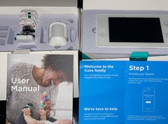 COVE HOME PROTECTION SYSTEM ~ TOUCHSCREEN PANEL & 7 ACCESSORIES ~ ALL NEW IN BOX