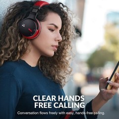 MOVSSOU E7 ANC Bluetooth Headphones | Over-Ear, Deep Bass, 30H Playtime