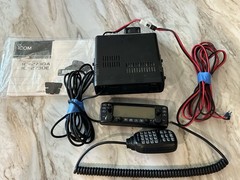 Icom IC-2730A VHF/UHF 50W Dual Band FM 1000CH LCD w/ Mic Cables FCC