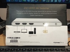 3×1 HDMI 4K Switcher SW-HD20-3x14K Kanex Pro HDCP 2.2 60Hz UHD