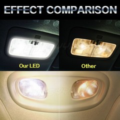 T10 LED License Plate Light Bulbs ×10 Super Bright White 168 2825 194