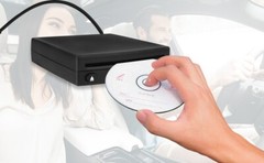 Car External CD Player Car Portable USB Integrated Add-On CD Player Plug n Play