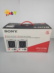 Sony APM-007AV Speaker System Amplifier Built-in Monitor