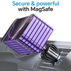 Magsafe Car Mount Magnetic Phone Holder, iPhone Magsafe Magnetic Dash Mount