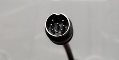 8-Pin DIN to 9-Pin Mini DIN Adapter