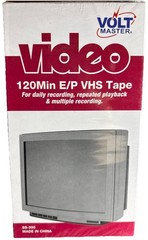 Video VHS Volt Master Sealed 120 Minute Tape SS-395—SHIPS IN 24 HOURS—