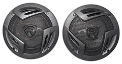 Pair Rockville RV5.3A 5.25″ 3-Way Car Speakers 600 Watts/100 Watts RMS CEA Rated
