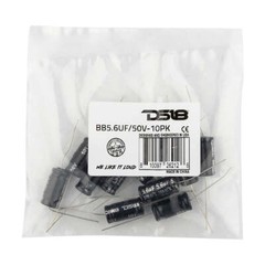 DS18 BB5.6UF/50V-10PK Bass Blocker 7KHz @ 4 ohms or 3.5KHz @ 8 ohms – 10 pcs