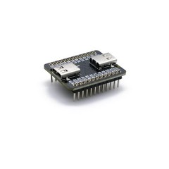 USB 3.1 TypeC Female to Female Pass Through Adapter Breakout Board 24 Pin