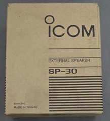 Icom SP-30 20W Large 4″ External Speaker Brand New Sealed Free Ship