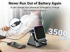 Induction Speaker with Phone Stand 5 in 1 Wireless Induction Bluetooth Audio …
