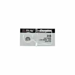20 (Twenty) Energizer 315TZ Silver Oxide Coin Cell 1.55Volts SR716SW