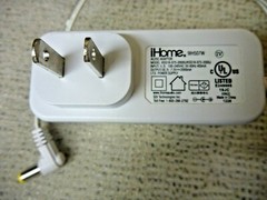 iHome 9IH507B KSS18–075-2000U / KSS18-075-2000J Power Supply 7.5V 2000mA