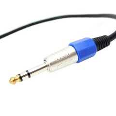 1.5FT/0.5M 1/4″/6.35mm TRS Male to 3-Pin XLR Cable Balanced Audio Interconnect