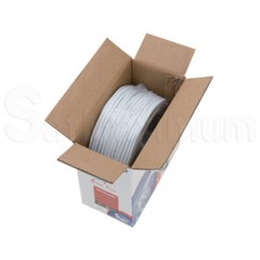 12AWG Speaker Wire 500ft In-Wall CL2 Rated 12/2 Gauge Bulk Audio Cable White