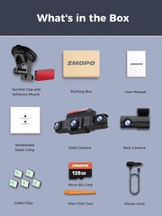 Mejor Camara De Seguridad 1080P Para Carros De 360° Cámara De 4 Canales