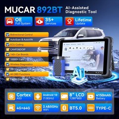 MUCAR 892BT FREE Update ECU Coding Scanner Full System Diagnostic Tool AI Assist