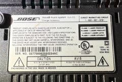 Bose Wave Music System Multi-CD 3-Disc CD Changer Accessory Black RCA