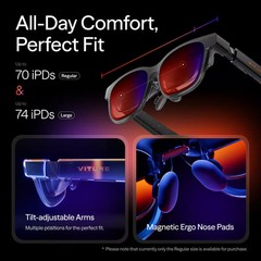 VITURE – Luma Pro XR Glasses – 152 inches 1200p Ultra Sharp Display, 1000 Nit…