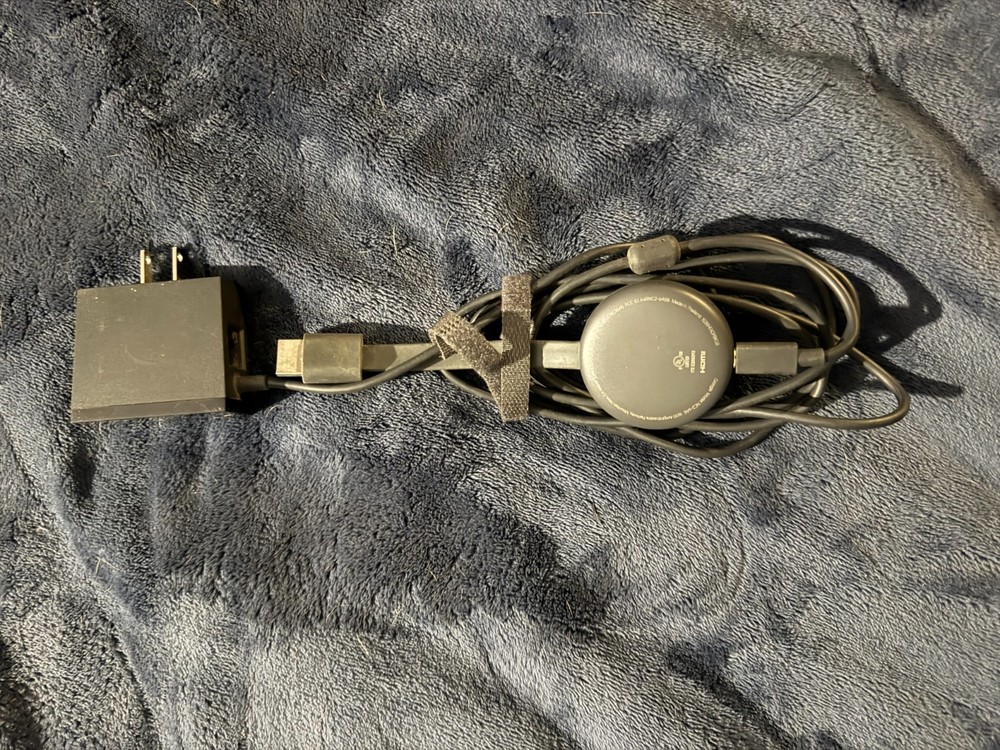 Google Chromecast HD Media Streamer HDMI NC2-6A5 w/ Ethernet Adapter