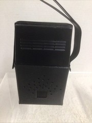 Vintage Rhapsody Solid State AM Portable Radio W/ Case Works Hong Kong