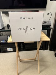 DEVIALET Phantom I 108dB Gold Wireless Active Speaker White. With Remote