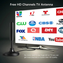 5600Miles TV Antenna HDTV Amplified Digital 4K 1080P Long Range Indoor Upgraded