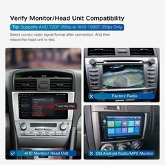 Durable HD Reverse Camera – Night Vision & 170° Angle for Trucks, SUVs, Sedans