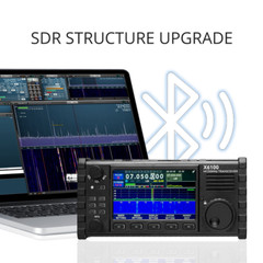 Xiegu X6100 HF Transceiver 10W Full Mode SDR Radio Support Bluetooth 3.6″ Screen