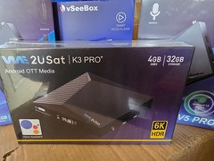 We2USat K3 PRO + Authorized Distributor 30 Day Satisfaction Guarantee