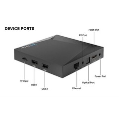 K3 PRO Streaming Box 6K Ultra HD Android Smart TV Box Ram 4GB Storage 32GB HDMI