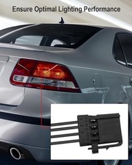 4733242 Tail Light Wiring Harness with Plug Fit for Saab 9-3 4 Door Sedan 2003