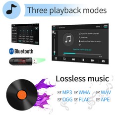 10.1” Double DIN Android 10.1 Bluetooth GPS Wifi Car Stereo Radio Backup Camera