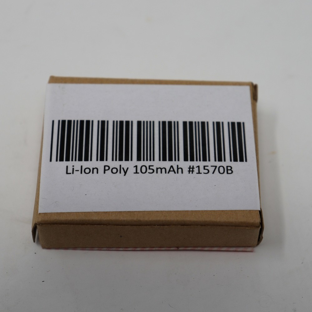 Lithium-ion Battery 105mAh 3.7V 1570B