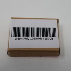 Lithium-ion Battery 105mAh 3.7V 1570B