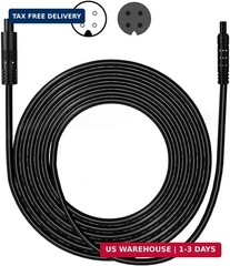 4 Pin 16.5Ft Dash Cam Rear View Backup Camera Reverse Car Recorder Cable Extensi