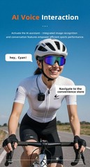 AI Smart Glasses Camera Bluetooth Open-Ear Audio | Oakley Meta Alternative