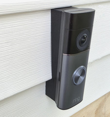 Ring Wired Doorbell Pro 3rd Gen Retinal 4K 4 inch Vinyl Siding Mounting Bracket