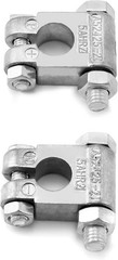 Military Spec Battery Terminals, 4 Pairs Negative and Positive Top Post Battery