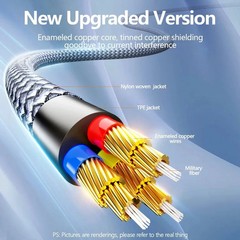 USB C to 2 RCA Audio Cable, 6.6 Ft Type-C to RCA Male to Male Y RCA